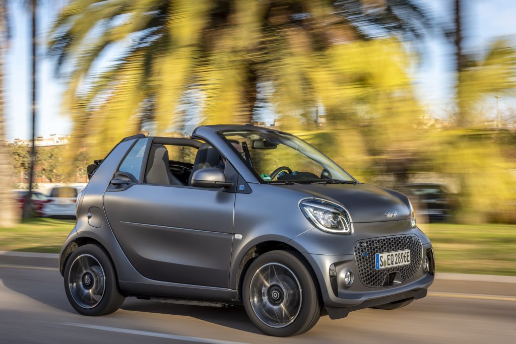 smart eq fortwo cabrio