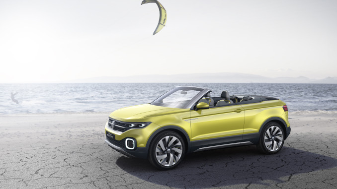 Die neue Volkswagen Studie T-Cross Breeze