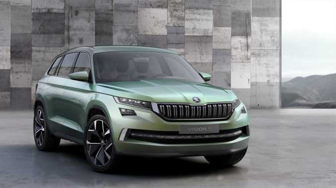 Skoda-VisionS-concept-front-three-quarters