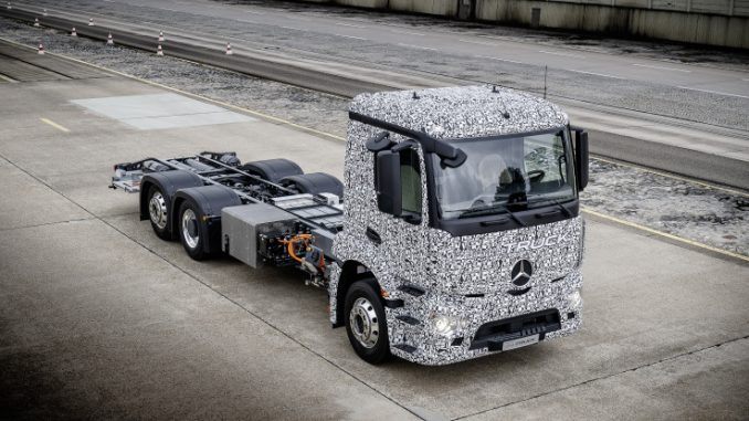 Daimler eTrucks Campus; urbaner Transport der Zukunft; Elektromo Daimler Truck