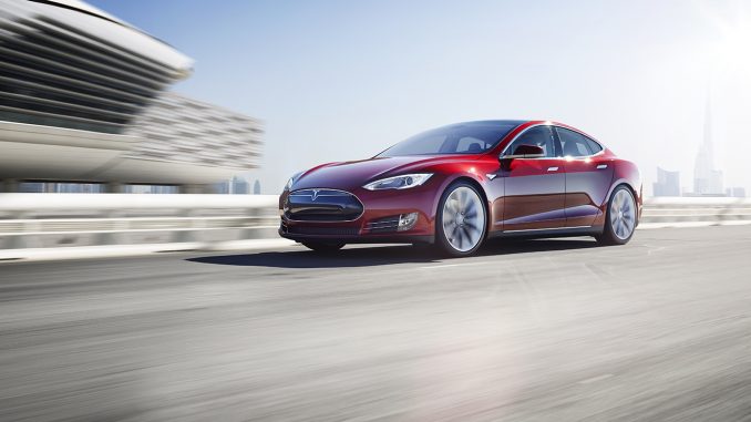 red-tesla-model-s