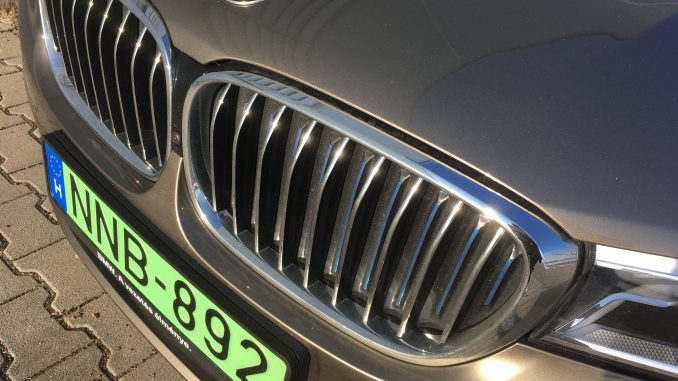 zöld rendszám, BMW