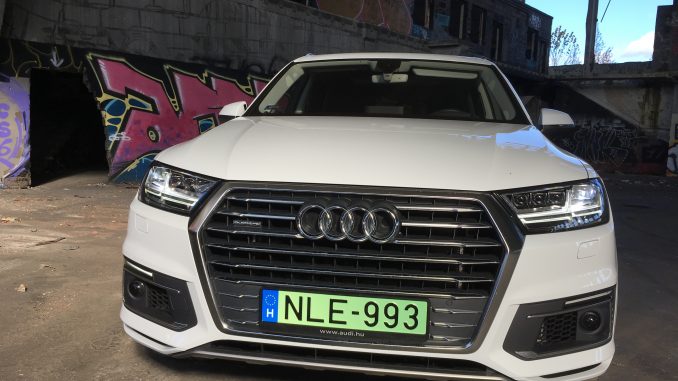 Audi, zöld rendszám