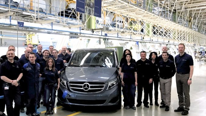 Mercedes-Benz Werk Vitoria feiert 100.000ste V-Klasse