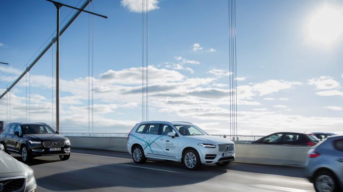 Volvo XC90 Drive Me test vehicle