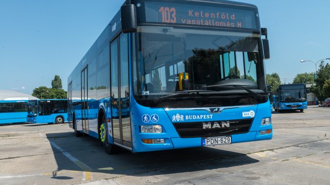 MAN, busz, BKV