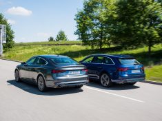 Audi A5 Sportback g-tron and Audi A4 Avant g-tron