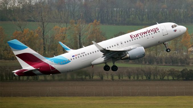 Eurowings_Europe,_OE-IEW,_Airbus_A320-214_(31441132925) repülés