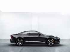 Polestar 1 black exterior, side