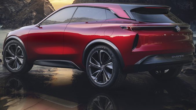 The 2018 Buick Enspire all-electric concept SUV