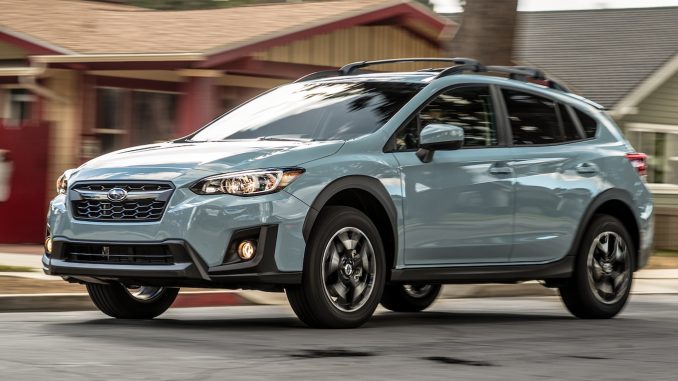 2018-Subaru-Crosstrek-2-0i-Premium-front-three-quarter-in-motion-06