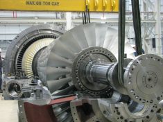 Gasturbine SGT6-5000F / The Siemens SGT6-5000F gas turbine