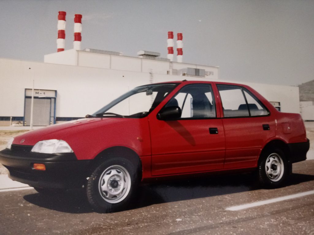 1993_Four-door Swift Sedan production