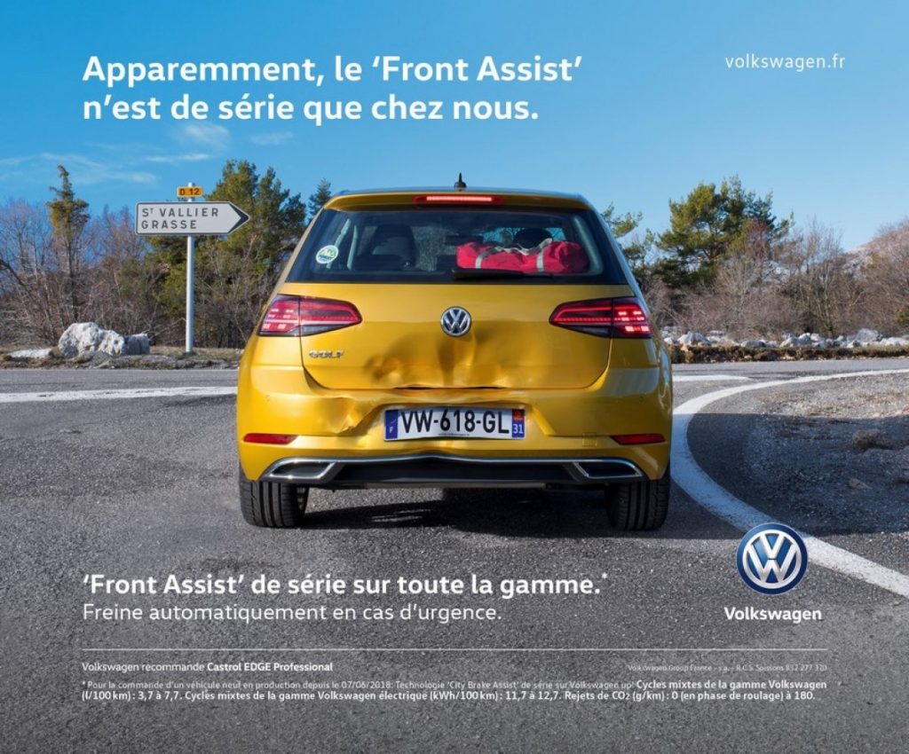 Ötletes reklám a Volkswagentől