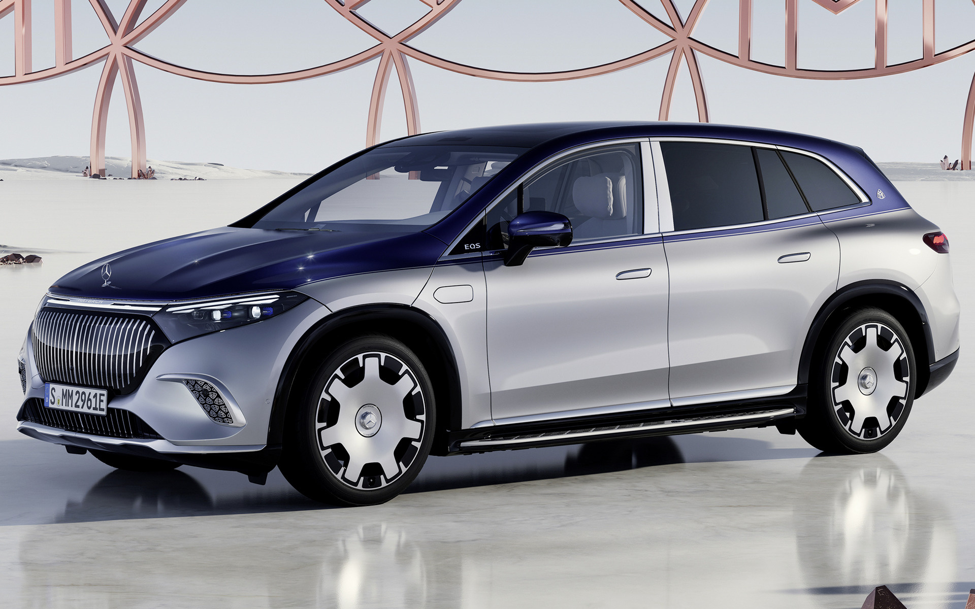 Mercedes-Benz EQS SUV Maybach 1/2 autó