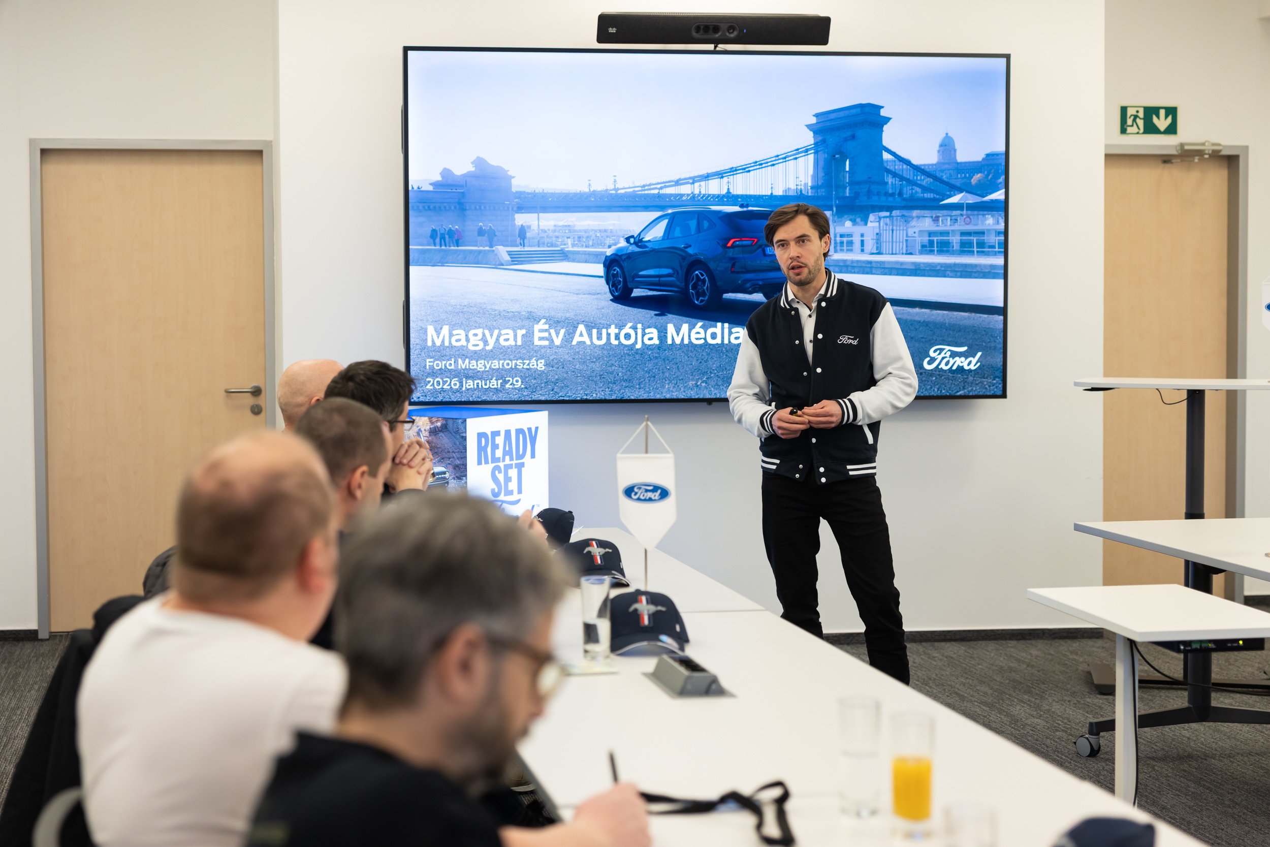 Lajtner Tamás, kommunikációs vezető ismerteti a Ford aktuális helyzetét